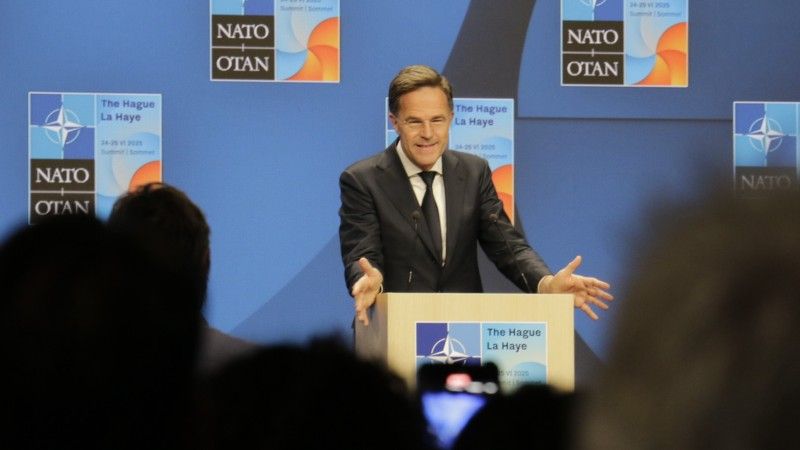Sekretarz generalny NATO Mark Rutte