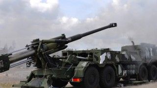 Fińska kołowa armatohaubice ARVE.