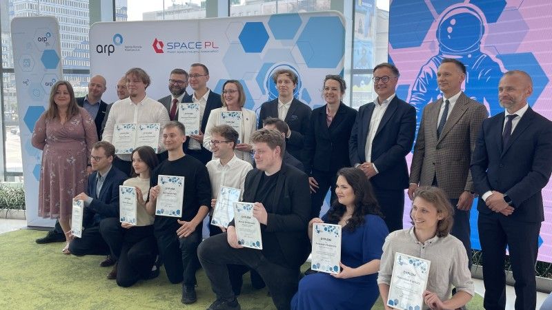 Laureaci 10.edycji Polish Space Fellowship Program.