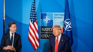 Mark Rutte, Donald Trump