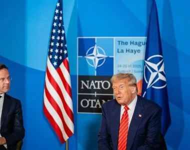 Mark Rutte, Donald Trump