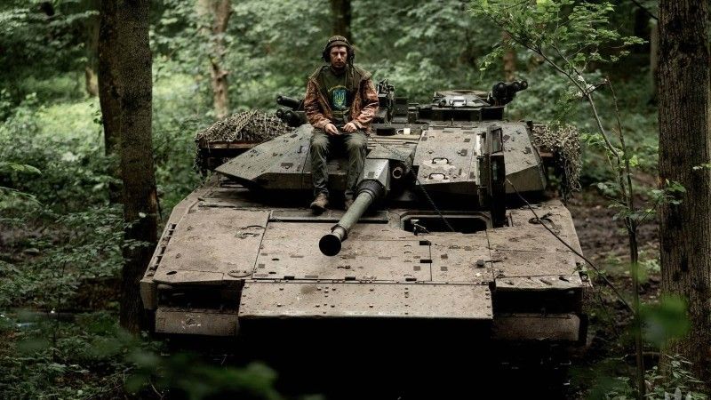 Ukraiński bojowy wóz piechoty CV9040C.