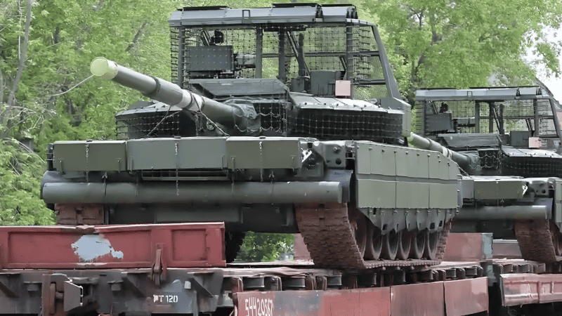 Czołgi T-80BWM mod. 2023.
