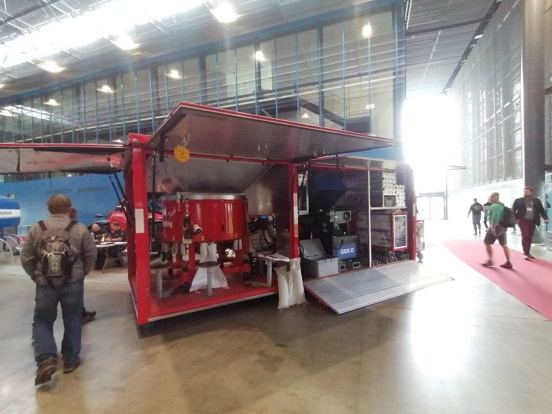Napełniarka worków z piaskiem Power-Sandking 800 Turbo.