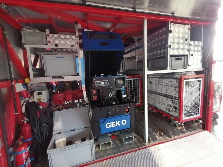 Napełniarka worków z piaskiem Power-Sandking 800 Turbo.