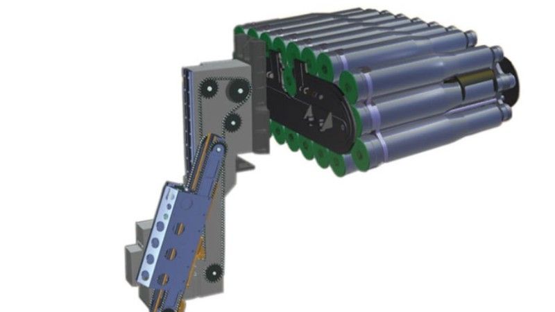 Model zmechanizowanego magazynu amunicji oraz automatu ładowania, opracowanego oryginalnie przez Western Design Howden, a obecnie rozwiązanie to oferowane jest przez firmę Parker Meggitt Defense.