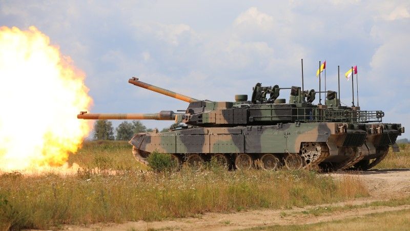 K2, black panter, czołg, czołg K2, Bemowo Piskie, strzelnica czołgowa, szkolenie