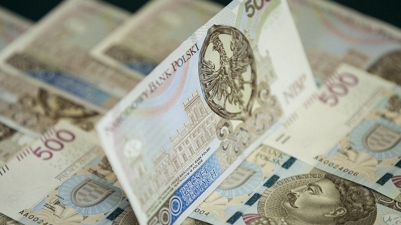 pieniądze 500 zł banknot