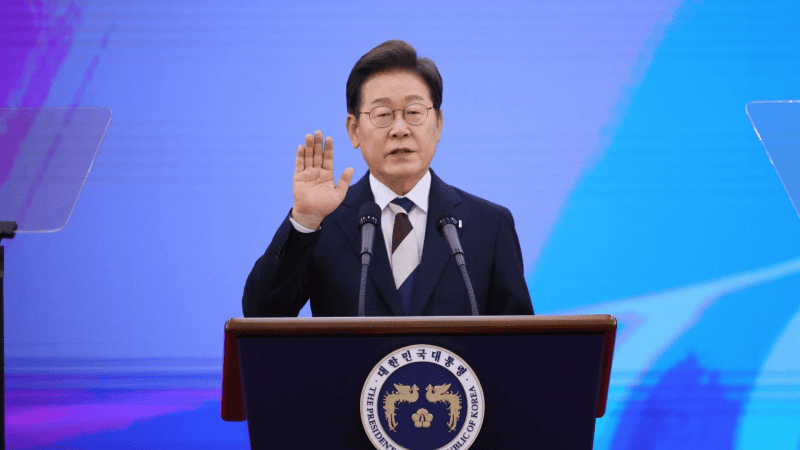 New Korean president Lee Jae-myung