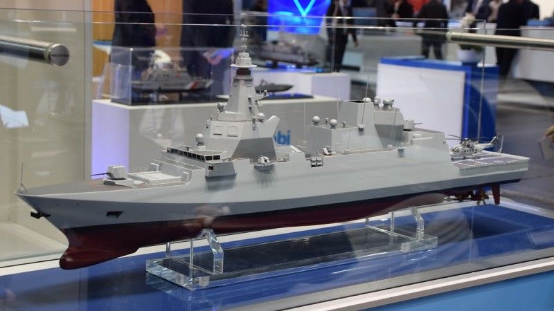 Model Fregaty FREMM EVO