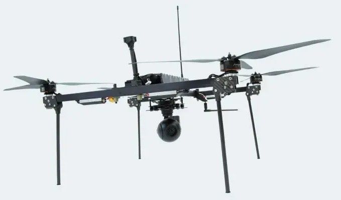 Dron rozpoznawczy w systemie bezzałogowym UKROPTER