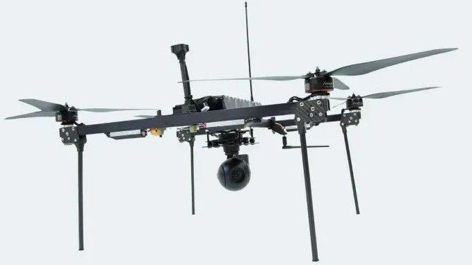 Dron rozpoznawczy w systemie bezzałogowym UKROPTER
