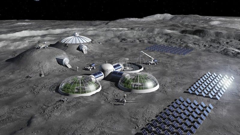 ESA, Europejska Agencja Kosmiczna, Europa, Księżyc, baza na Księżycu
