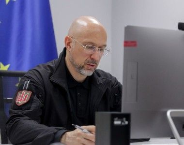 Minister obrony Ukrainy Denys Szmyhal