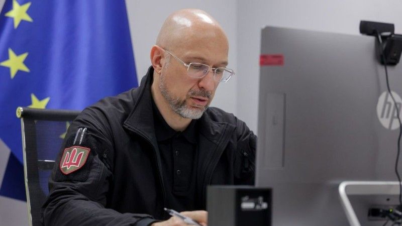 Minister obrony Ukrainy Denys Szmyhal