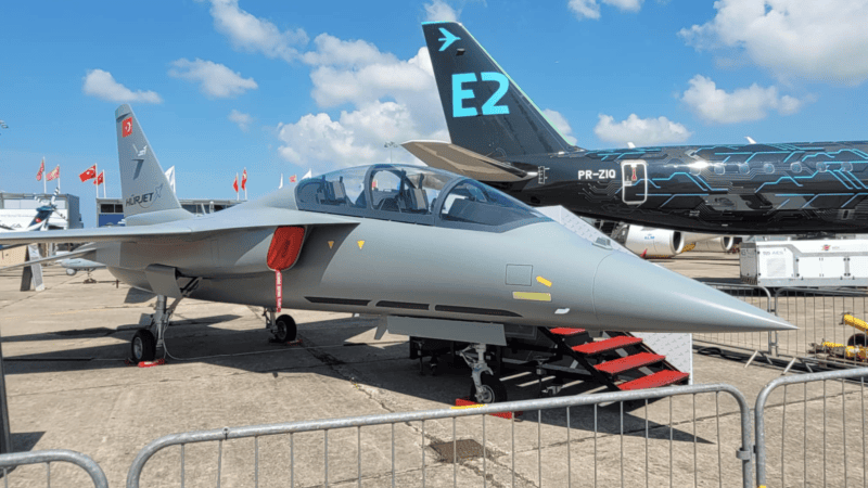TAI Hürjet na Paris Air Show 2025