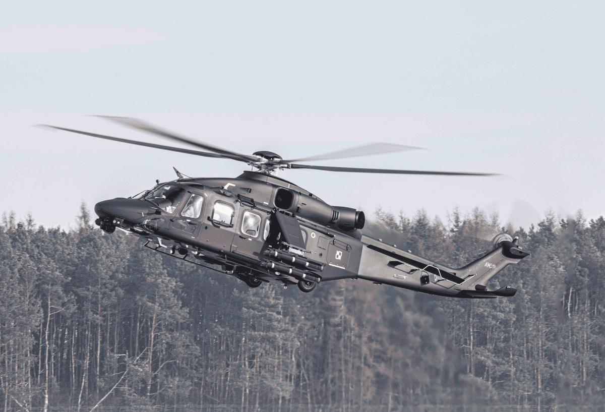 Pierwszy AW149 z polskiej linii