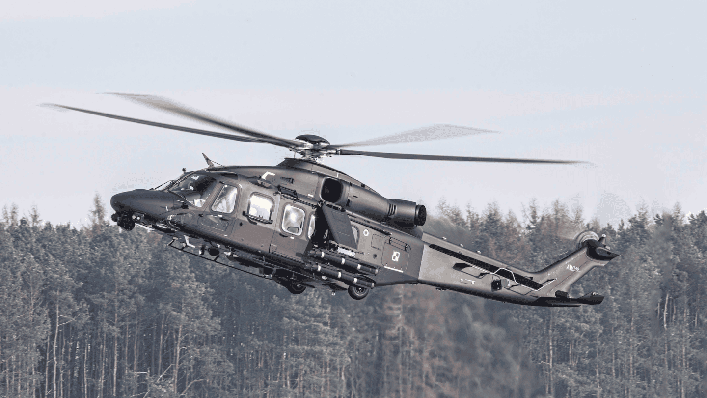 Pierwszy AW149 z polskiej linii