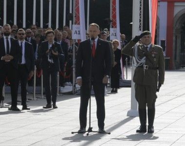 Prezydent Karol Nawrocki, szef SGWP gen. Wiesław Kukuła