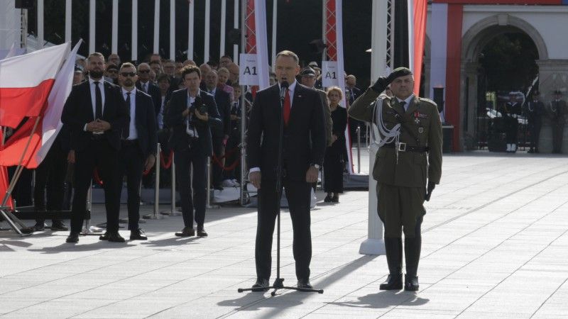 Prezydent Karol Nawrocki, szef SGWP gen. Wiesław Kukuła