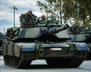 Abrams, Wesoła, Defilada, 1WBPanc