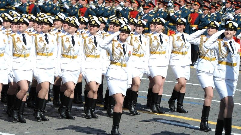 Parada wojskowa na Placu Czerwonym