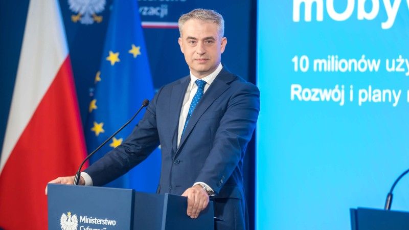 Wicepremier i minister cyfryzacji Krzysztof Gawkowski