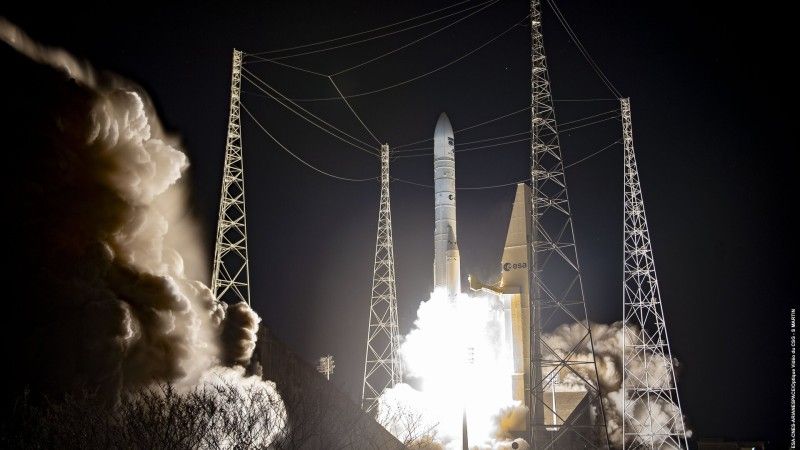 Launch of the Ariane 6 rocket