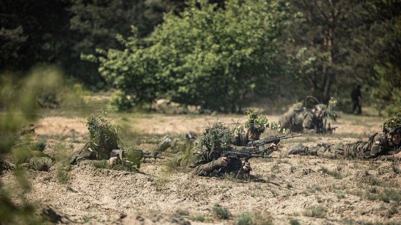 Szkolenie Dobrowolnej ZSW. Niestety, większość żołnierzy nie kończy szkolenia specjalistycznego.