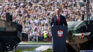 Prezydent Karol Nawrocki, defilada, święto Wojska Polskiego