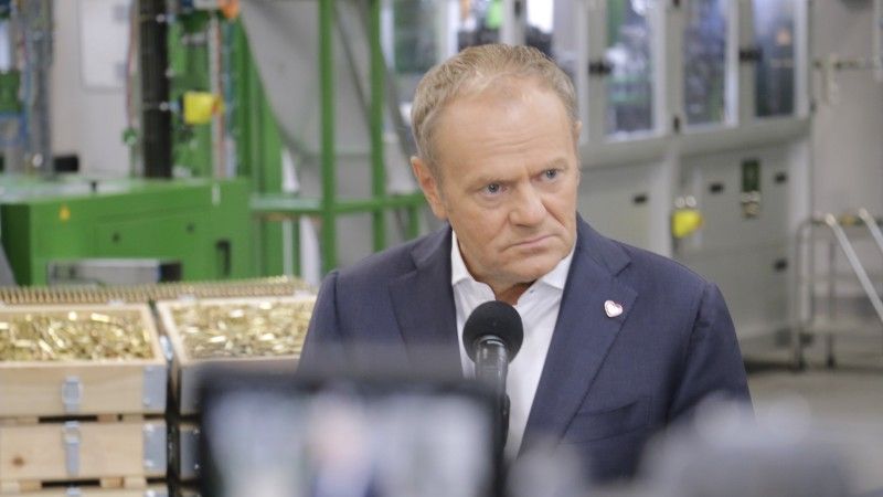 Premier Donald Tusk, nowa hala, produkcja amunicji, Mesko