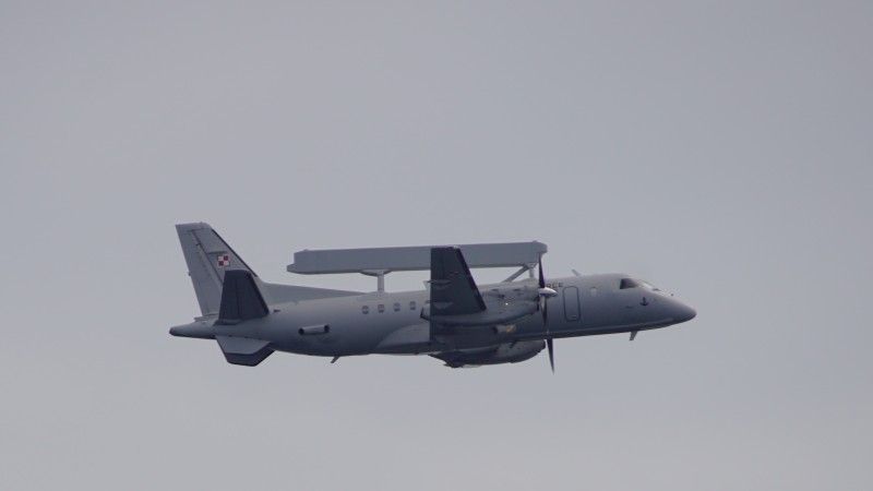 Samolot wczesnego ostrzegania Saab 340 AEW (3401).