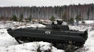Rosyjski bojowy wóz piechoty BMP-2.