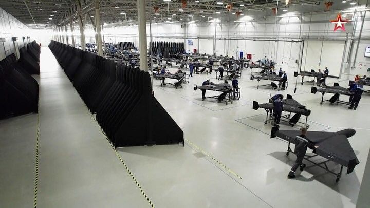 Rosyjska fabryka bezzałogowców typu Shahed/Gerań w Tatarstanie.