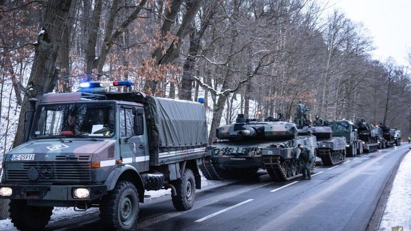 Unimog, Mercedes-Benz, samochód, Leopard 2