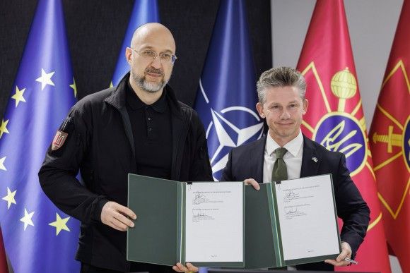 Denys Szmyhal i Pal Jonson Ukraina Szwecja