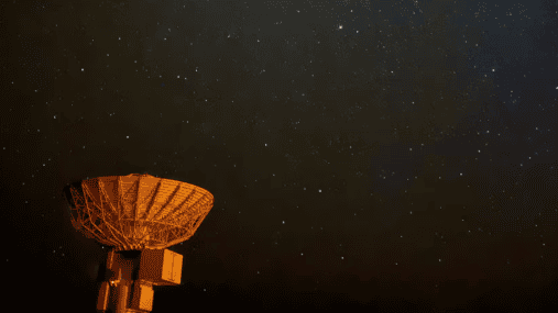 Jedna z anten systemu radarowego DARC.