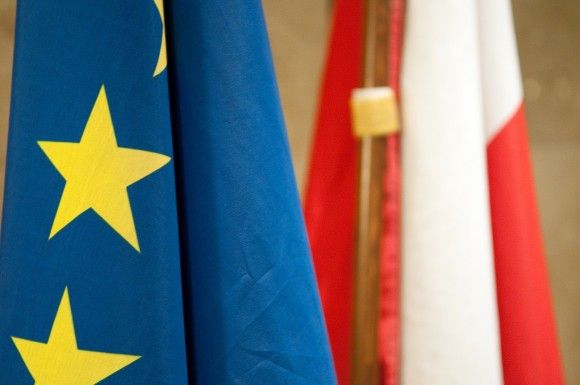 Polska UE flaga