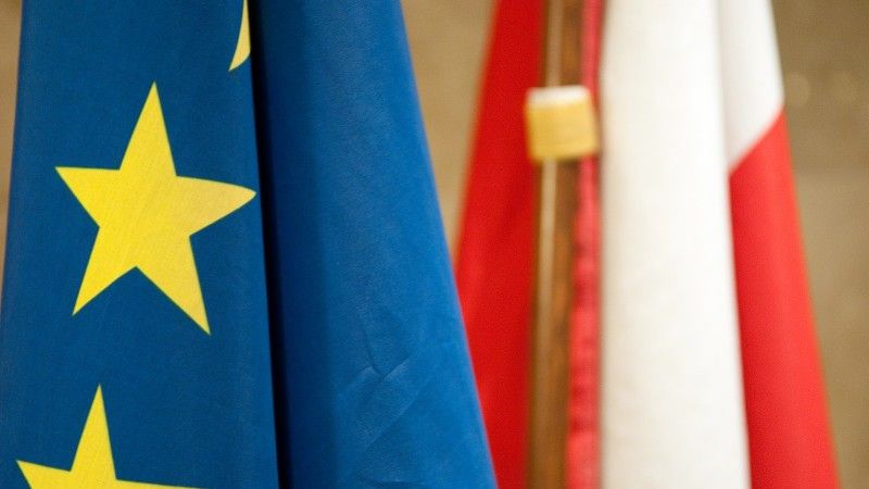Polska UE flaga