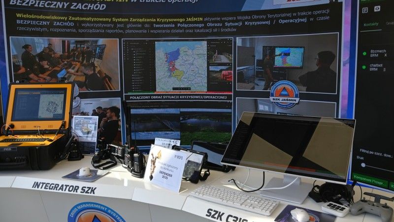 Proponowany do nagrody DEFENDER Wielośrodowiskowy, Zautomatyzowany System Zarządzania Kryzysowego SZK – JAŚMIN