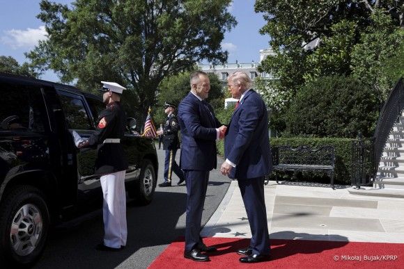 Karol Nawrocki Donald Trump USA Polska