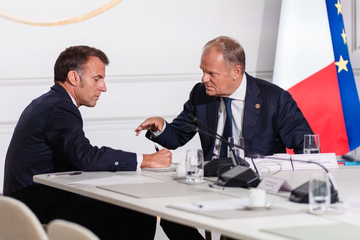 USA „zdradzą” Ukrainę? Ostre słowa prezydenta Francji