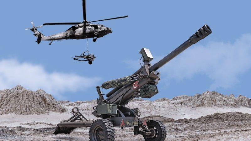 Haubica 105 mm Boran