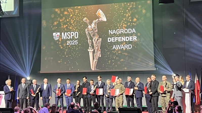 Wręczenie nagród Defender na MSPO 2025