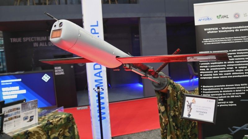 Gotowy do lotu dron przechwytujący ASSASIN firmy AP-FLYER