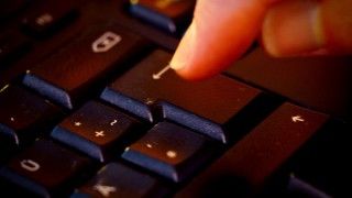 klawiatura komputer laptop enter