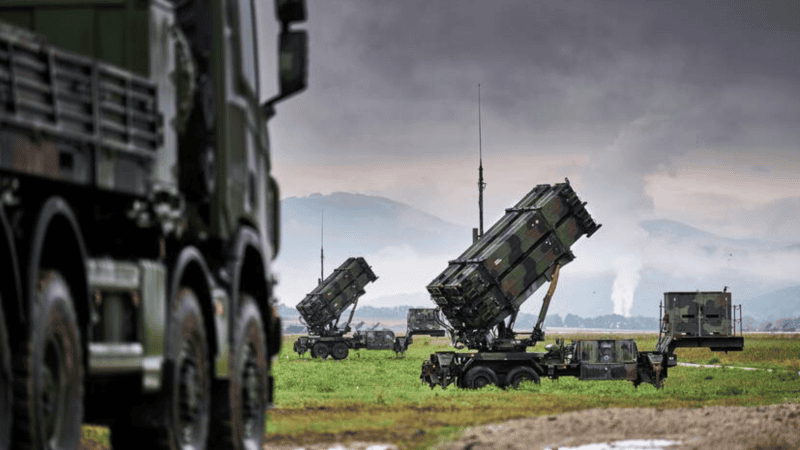 Holenderskie wyrzutnie systemu Patriot