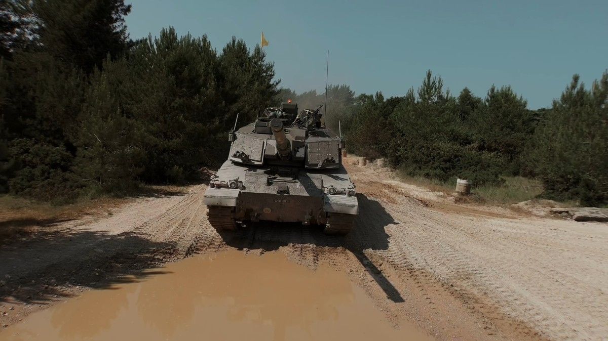 Pierwsze strzelanie Challengera 3 z załogą na pokładzie