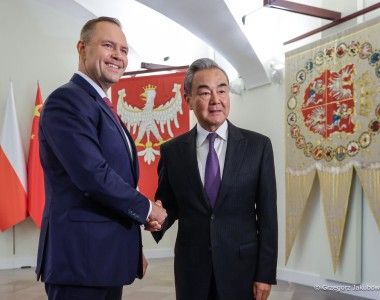 Chiny Polska Nawrocki Wang Yi