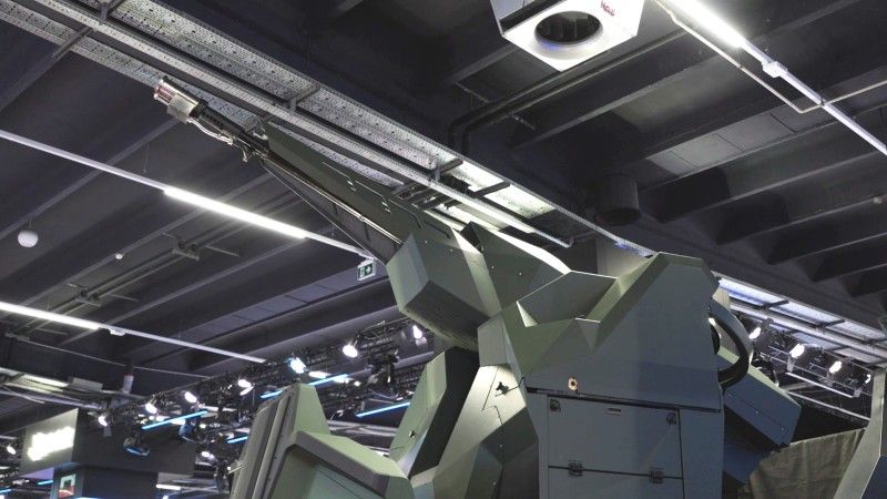 Przeciwlotniczy zestaw artyleryjski SA-35 na stoisku PIT-RADWAR podczas MSPO 2025.